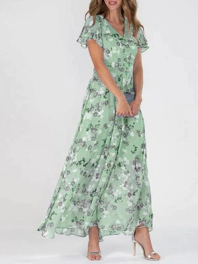 Isla & June | Glamorous dress that covers the belly