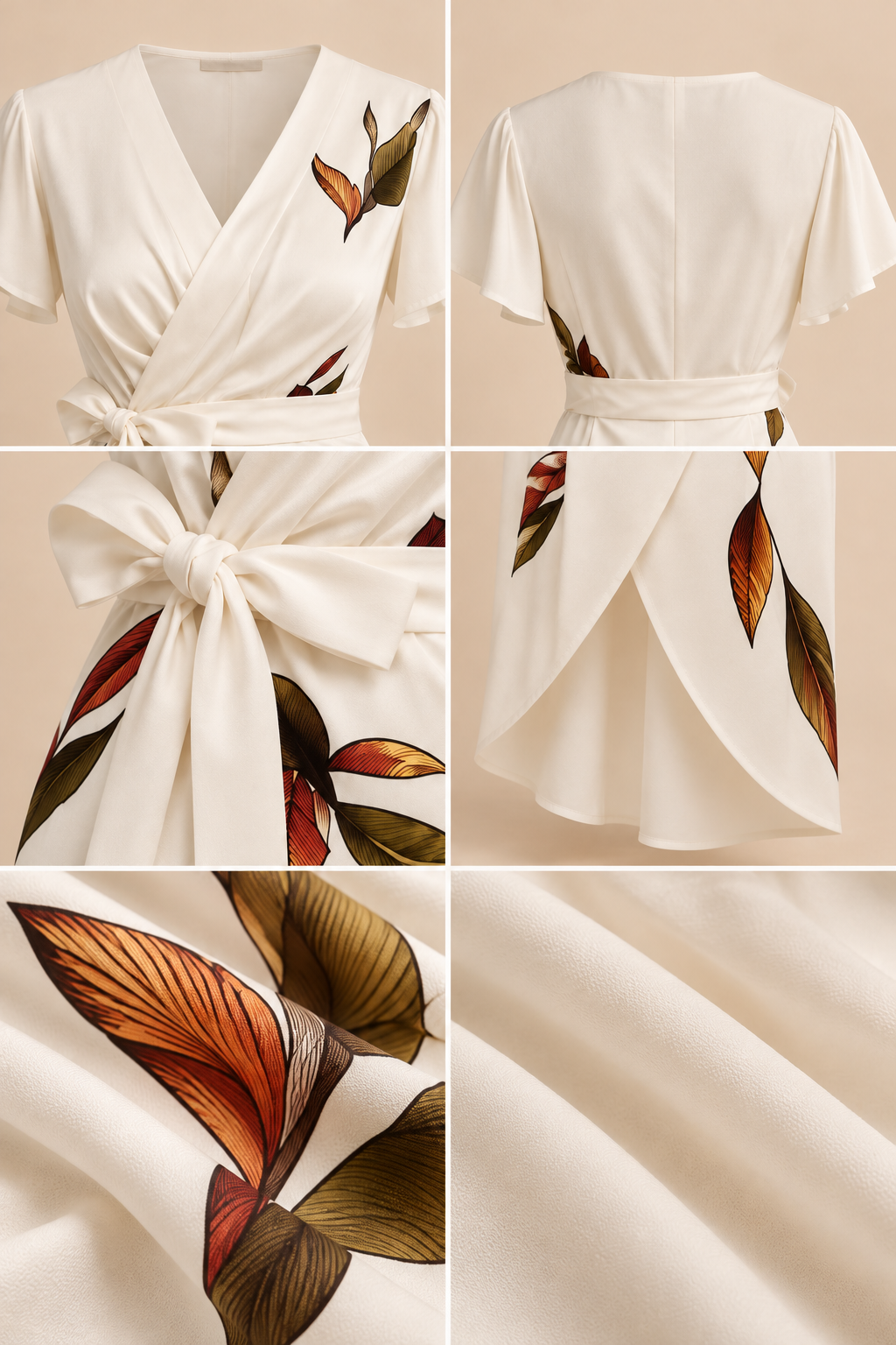 Isla & June | Elegant Wrap Dress