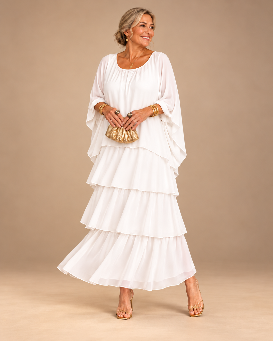 Lara | Elegant Flowing Maxi Dress