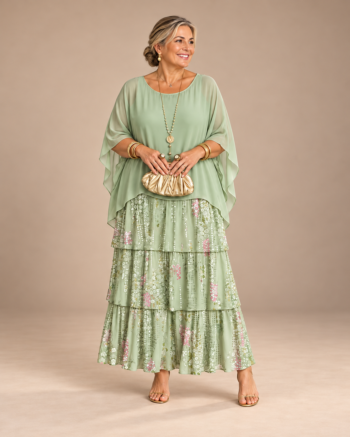Lara | Elegant Flowing Maxi Dress