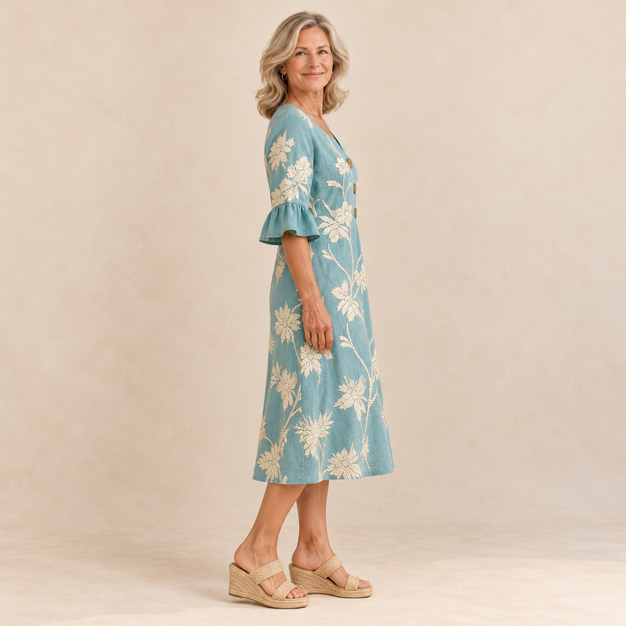 Elen | Casual Dress with Floral Print