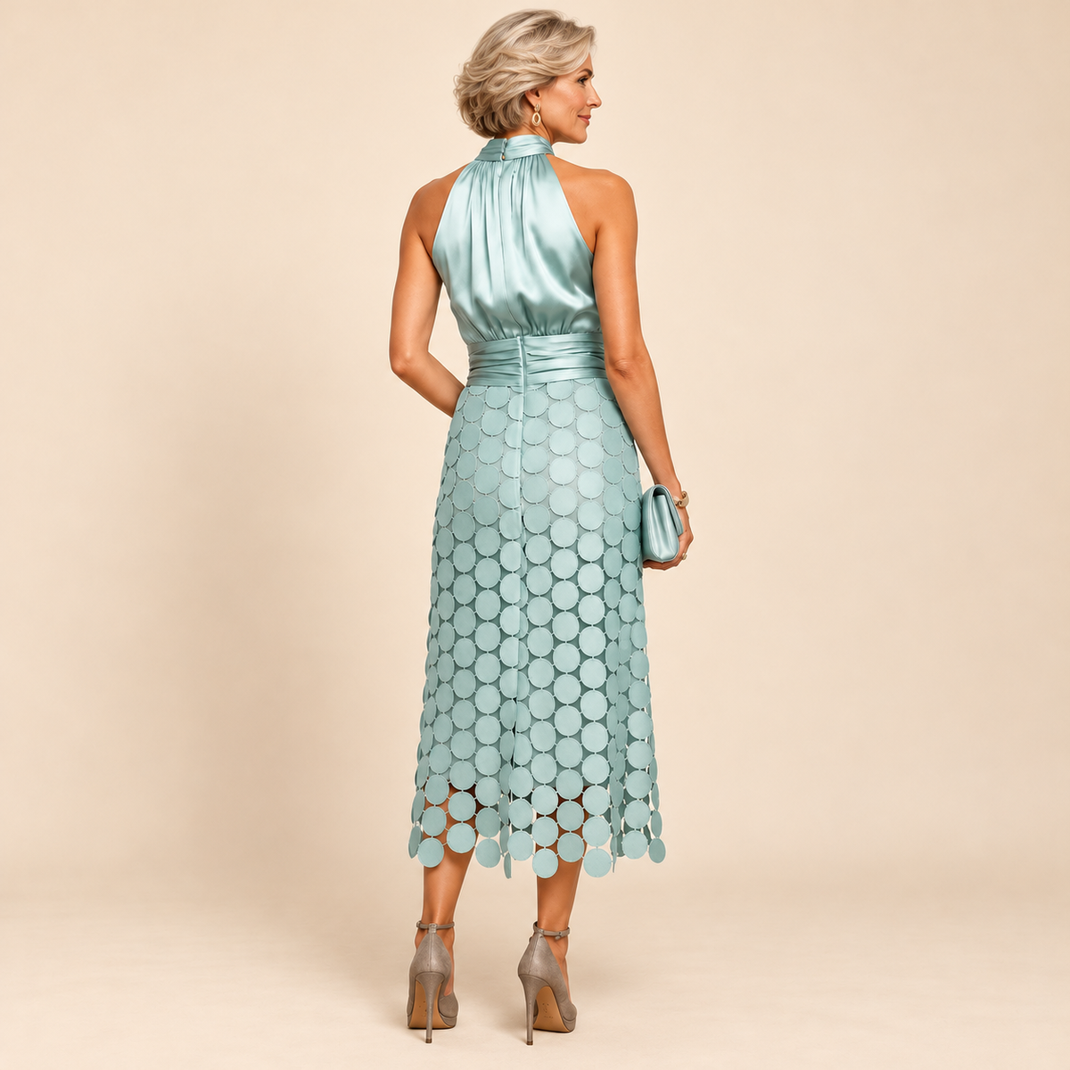 Celine Elegant Occasion Midi Dress