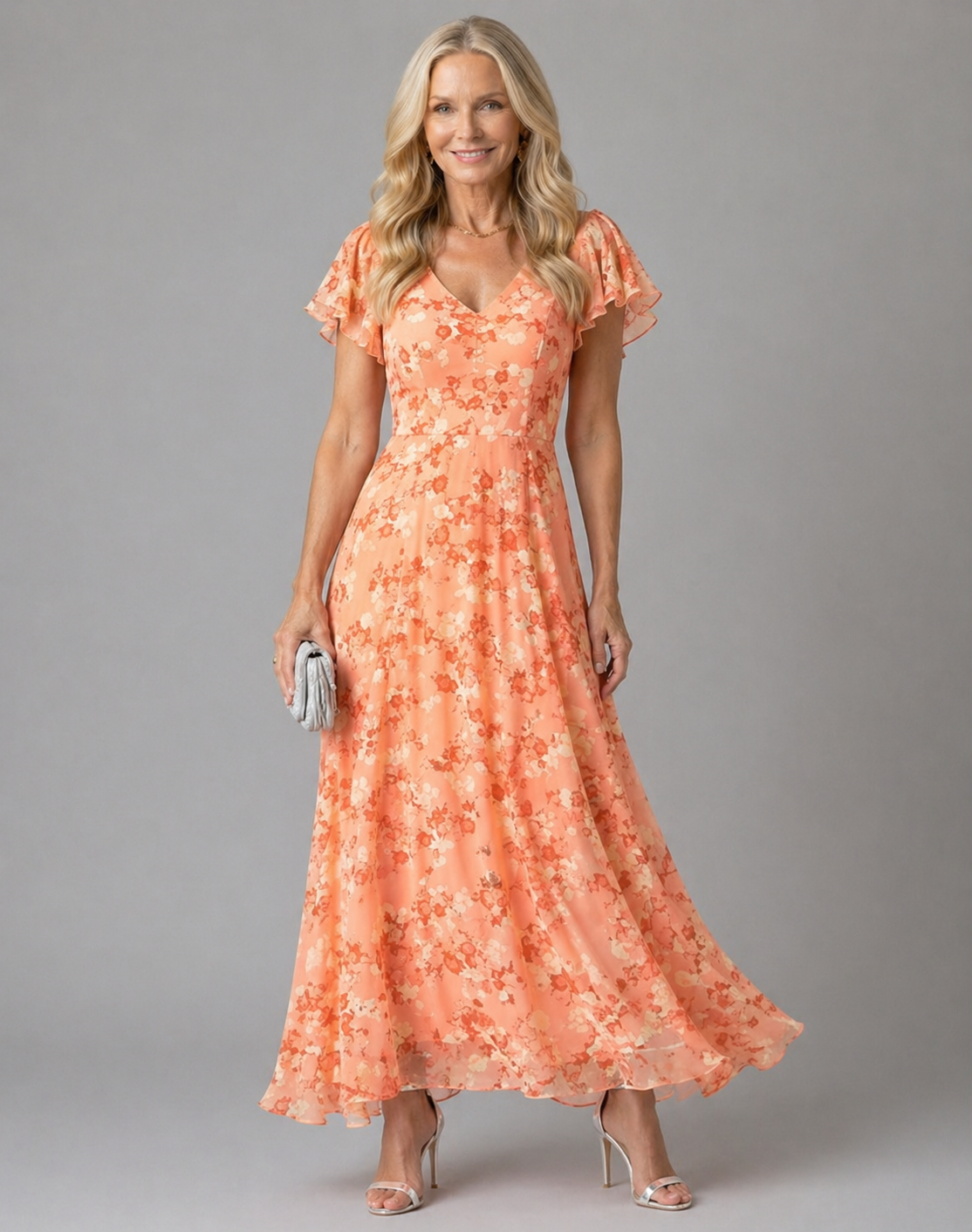 Isla & June | Glamorous dress that covers the belly