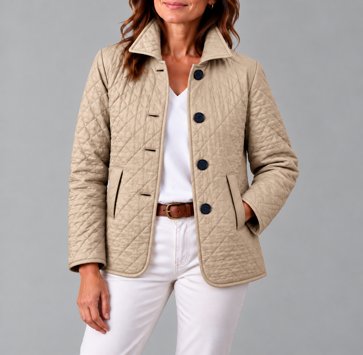 Kelley — Lightweight Quilted Jacket