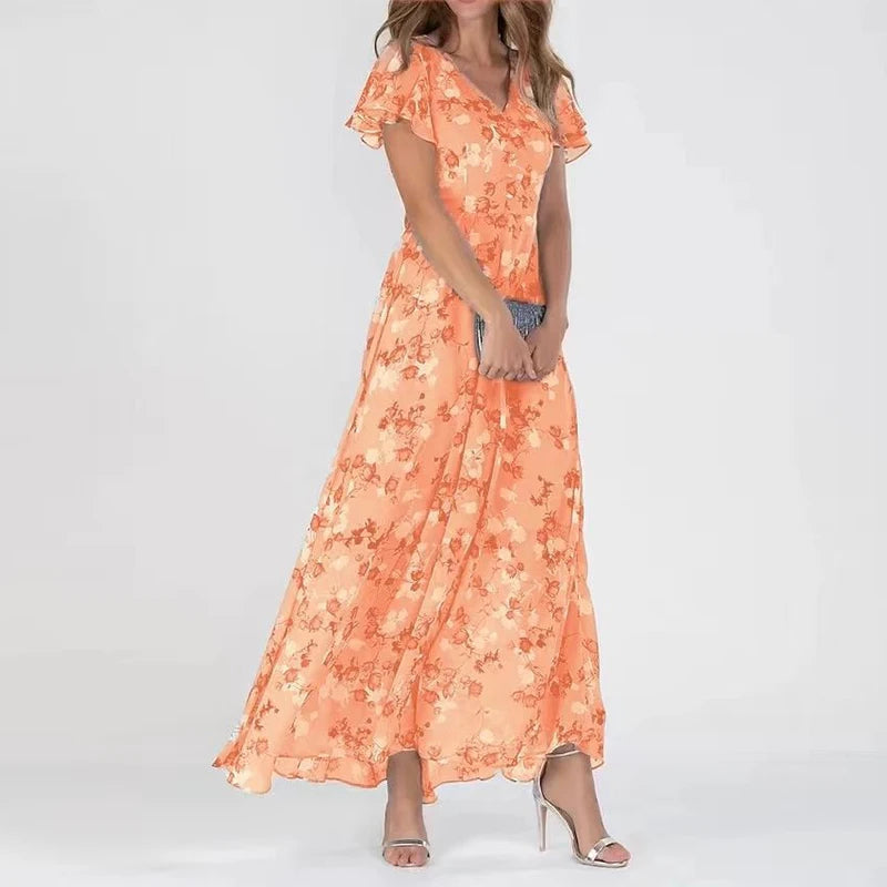Isla & June | Glamorous dress that covers the belly