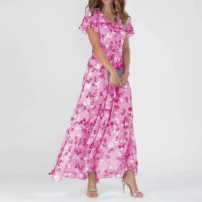 Isla & June | Glamorous dress that covers the belly
